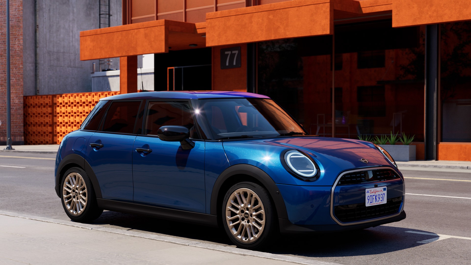 MINI Cooper 5-Door - driving experience - parking assistant